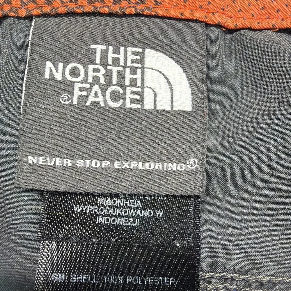 The North Face Blue Board Shorts Swim Trunks Mens Size 32‎ Zip Pocket